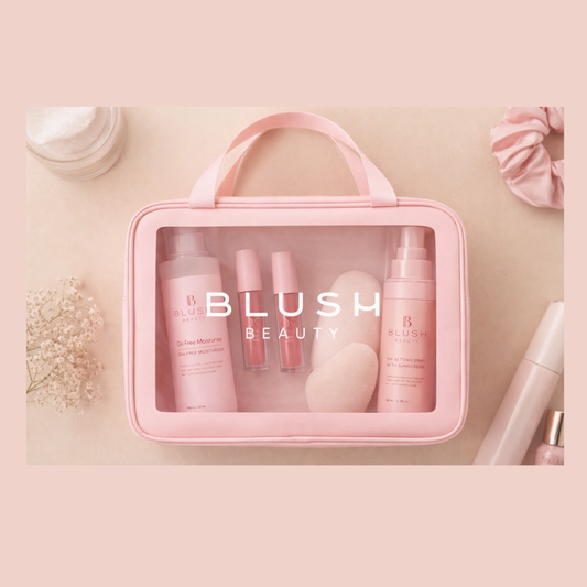 Blush Beauty Travel Glow Bag