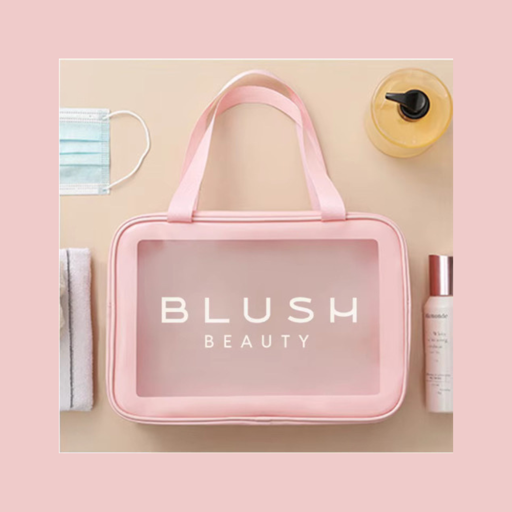 Blush Beauty Travel Glow Bag